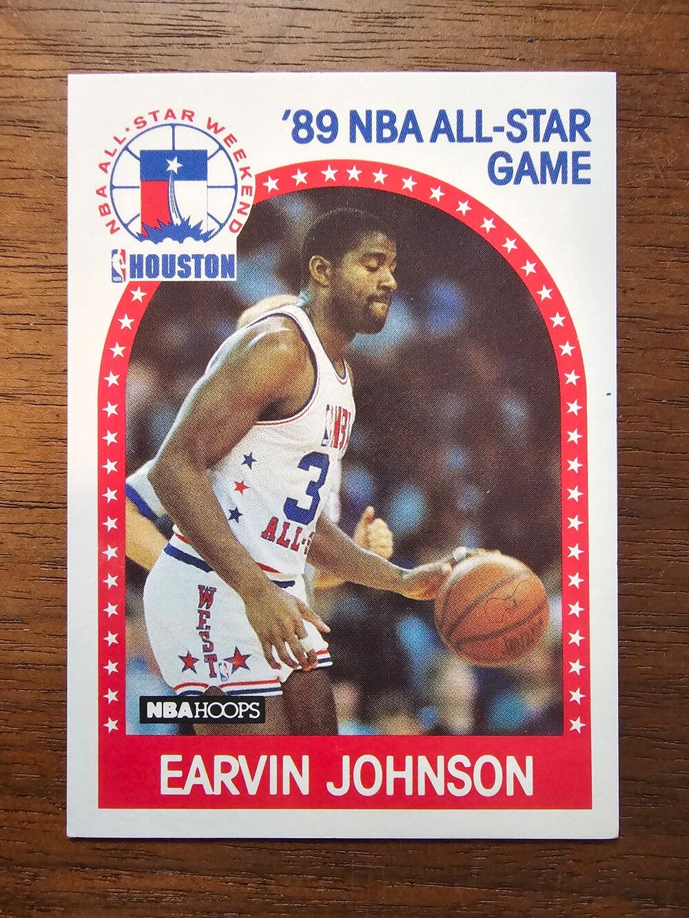 Earvin Magic Johnson 1989-1990 NBA Hoops #166 - Los Angeles Lakers - Fresh Pull